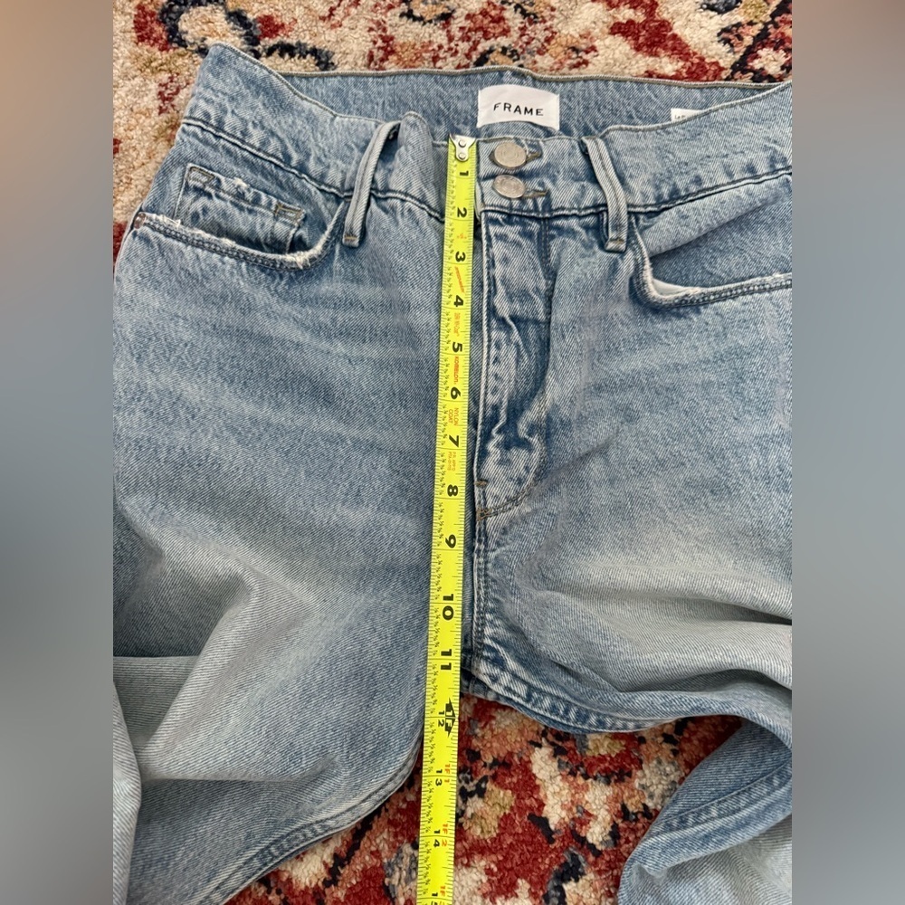 FRAME Le Sylvie Slender Straight Jeans Size 28 - Picture 10 of 12